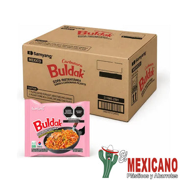 BULDAK CARBONARA SPICY RAMEN CARTON C/40 PZAS