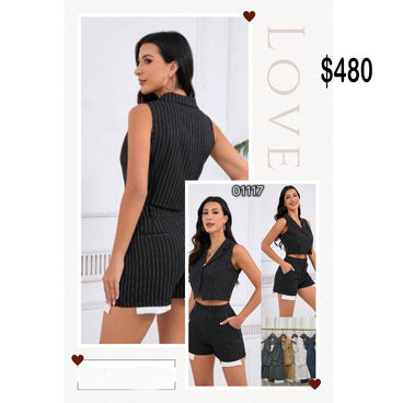 CONJUNTO COCO MODA MOD ZS-01117 VARIOS COLORES