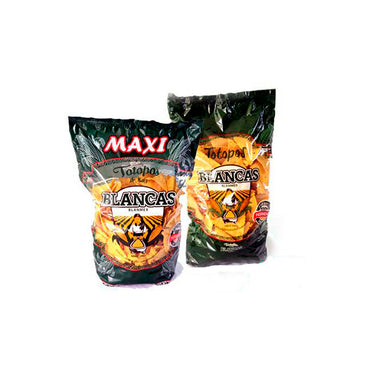 TOTOPOS DE MAIZ BLANCAS 350 GR