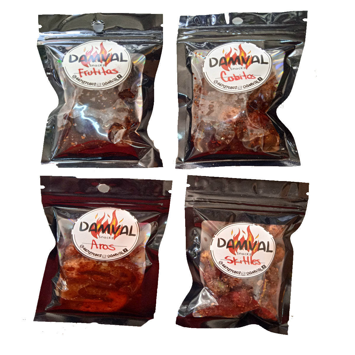 GOMITAS ENCHILADAS DAMVAL 50 GRS