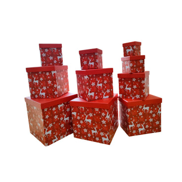 CAJA REGALO MODELO NAVIDEÑO NUM 2