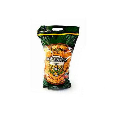 TOTOPOS DE MAIZ BLANCAS 1 KG