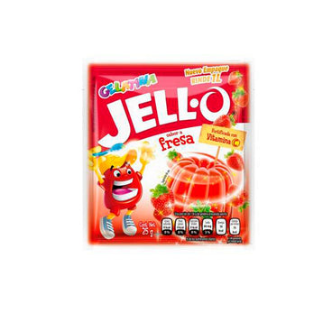 GELATINA JELLO FRESA 25 GR