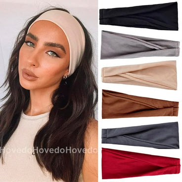 LIGA ELASTICA ANCHA DE TELA PARA CABELLO 1 PZA