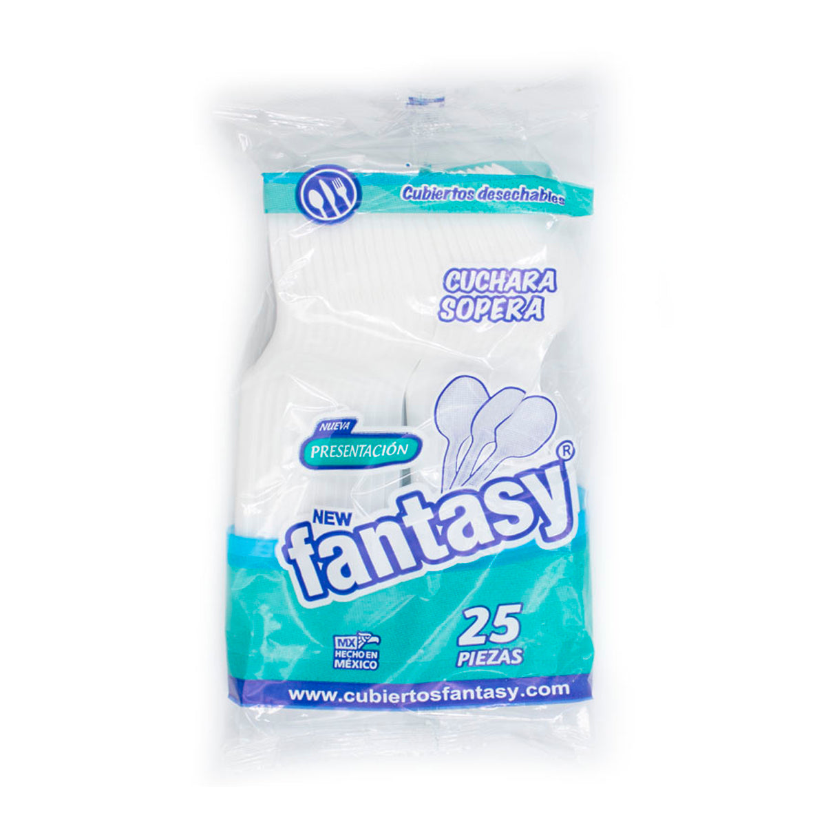 CUCHARA SOPERA FANTASY C/25 PZAS