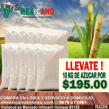 AZUCAR 10 KG PROMOCIÓN.
