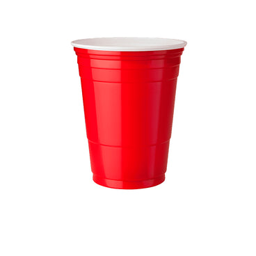 VASO ROJO REYMA 16 BICOLOR C/25 PZAS