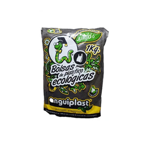 BOLSA CAMISETA NEGRA JUMBO BULTO 25 KG