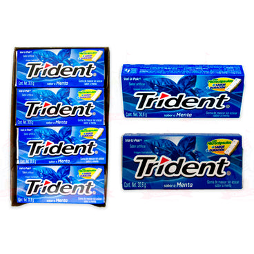 CHICLE TRIDENT VALUPACK MENTA C/12 PZAS