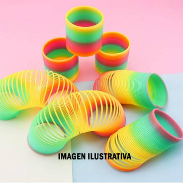 JUGUETE GUSANO COLORES FOSFORECENTES METALICOS 1 PZA