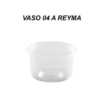 VASO 04 A REYMA (ANCHO) C/50 PZAS
