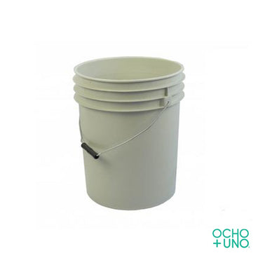 CUBETA RECICLADA CON DISPENSADOR 19 LTS S/TAPA