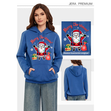 SUDADERA NAVIDEÑA MOD HDI-93 VARIOS COLORES