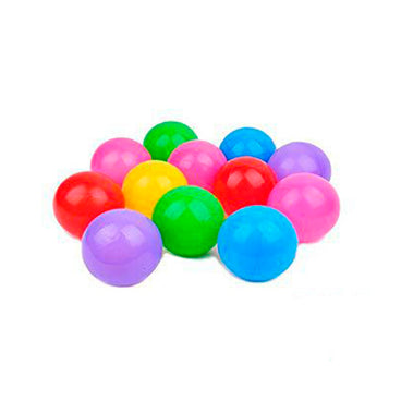 PELOTA DE PLASTICO RED C/12 PZAS