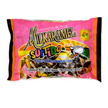 CARAMELO MILKARAMIEL SURTIDO C/100 PZAS
