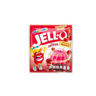 GELATINA JELLO CEREZA 25 GR