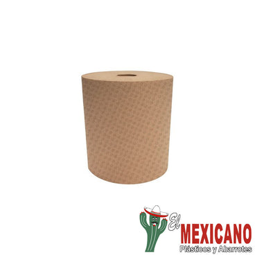 TOALLA EN ROLLO KRAFT GREY MOON 180 MTS