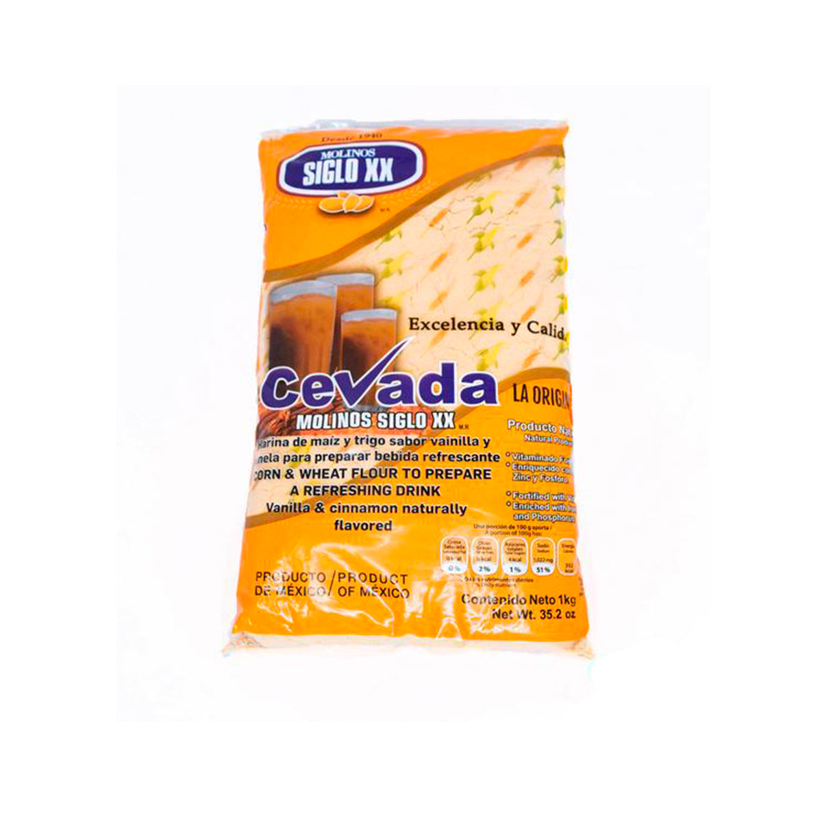 CEBADA SIGLO XX 1 KG