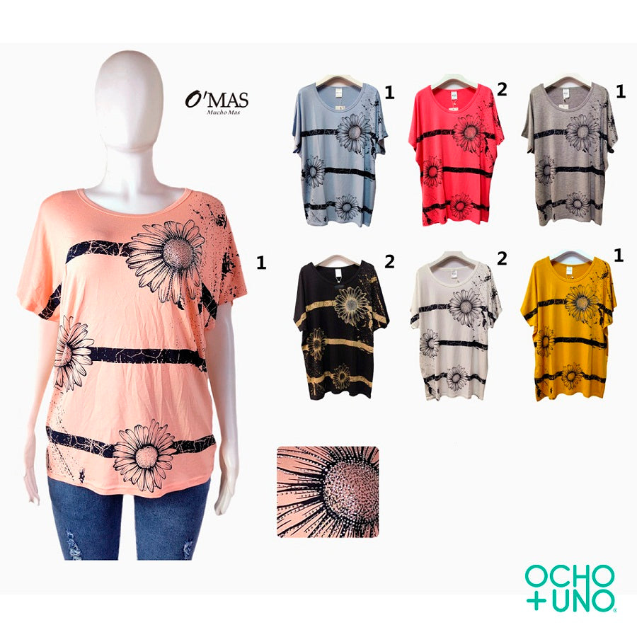 BLUSA M+M MOD HSW-002 VARIOS COLORES