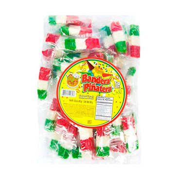 BANDERA DE COCO PIÑATERA C/45 PZAS