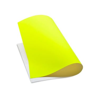 CARTULINA AMARILLA FLUORESCENTE 1 PZA