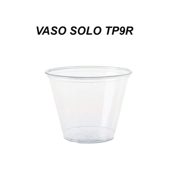 VASO SOLO TP9R (ANCHO) C/50 PZAS