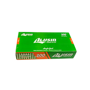 ALUMINIO HOJAS ALUSIN C/200 PZAS