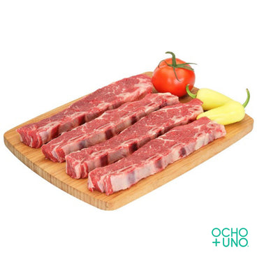 COSTILLA CARGADA DE RES 1 KG.