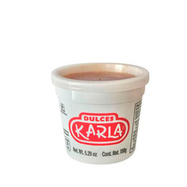 VASO KARLA DULCE DE TAMARINDO GRANDE C/8 PZAS