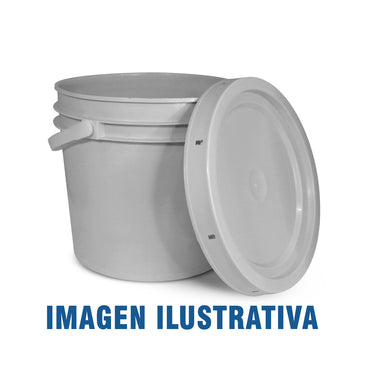 CUBETA 4 LTS RECICLADA C/TAPA 1 PZA