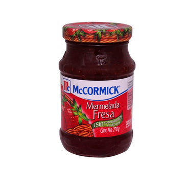 MERMELADA DE FRESA MCCORMICK FRASCO 270 GRS