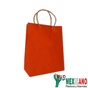 BOLSA REGALO MEDIANA KRAFT COBRE