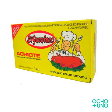 ACHIOTE EL YUCATECO 1 KG