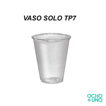 VASO SOLO TP7 C/50 PZA