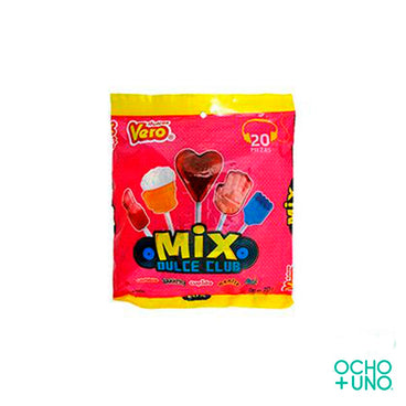 PALETA MIX DULCE CLUB C/20 PZAS