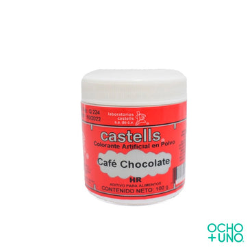 COLORANTE CASTELLS CAFE CHOCOLATE 100 GR