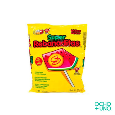 PALETA REBANADITAS C/40 PZAS