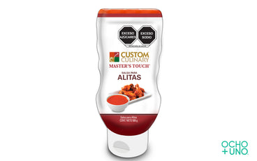 SALSA PARA ALITAS CUSTOM CULINARY 500 GR