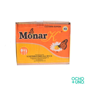 CUCHARA SOPERA MONARK CARTON C/1000 PZAS