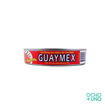 SARDINA GUAYMEX 425 GR CARTON C/24 PZAS