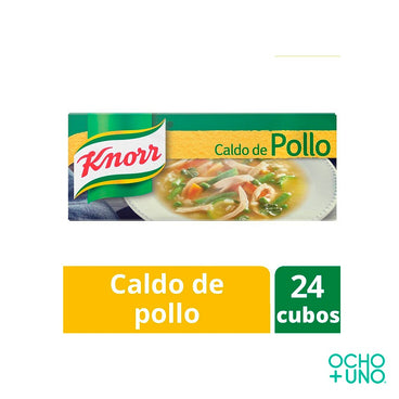 KNORR CALDO DE POLLO C/24 PZAS