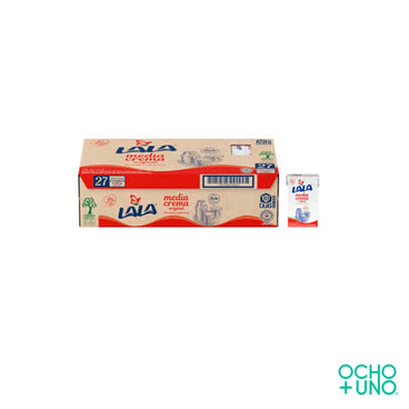 MEDIA CREMA LALA CARTON C/27 PZAS