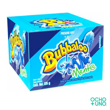 CHICLE BUBBALOO MENTA C/50 PZAS