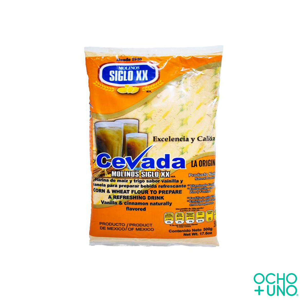 CEBADA SIGLO XX 500 GR