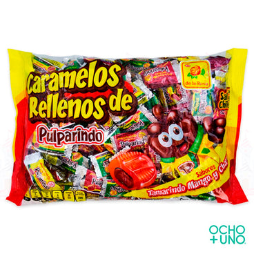 CARAMELO PULPARINDO SURTIDO C/100 PZAS