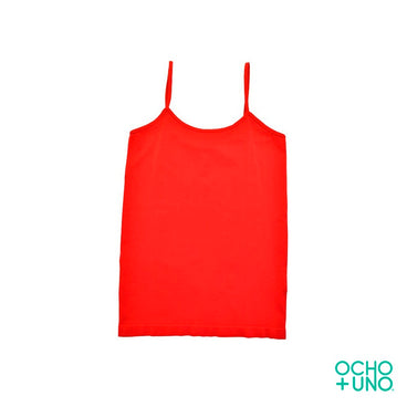 BLUSA TIRANTE COLOR ROJO