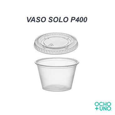 VASO SOLO P400 C/250 PZAS