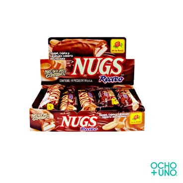 CHOCOLATE NUGS RECREO C/10 PZAS