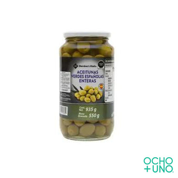 ACEITUNA HOJIBLANCA CON HUESO 935 GR