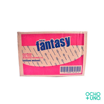 CUCHARA FANTASY MEDIANA CARTON C/1000 PZAS